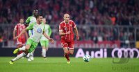 Fussball 1. Bundesliga Saison 17/18: FC Bayern Muenchen - VfL Wolfsburg