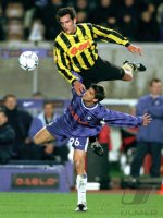 Fussball  1. Bundesliga  2000/2001: Hertha BSC Berlin -  Borussia Dortmund