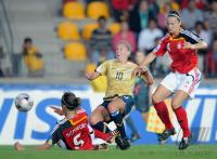 Fussball Frauen FIFA U 20  WM  2008   Halbfinale  USA - Deutschland