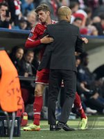 Fussball International CHL Saison 13/14: FC Bayern Muenchen -  Manchester United FC