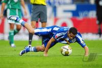 FUSSBALL, 1. BUNDESLIGA, 8. Spieltag: Bochum, AZAOUAGH Einzelaktion