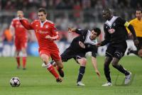 FUSSBALL  International CHL 09/10  FC Bayern  Muenchen - Girondins Bordeaux