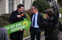 Buendnis 90 / Die Gruenen, Wahlkampf Landtagswahl Baden - Wuerttemberg, Spitzenkandidat Cem Oezdemir