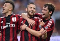 Fussball International Serie A 14/15:  JUBEL Jeremy Menez (AC Mailand)