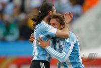 FUSSBALL WM 2010,  VORRUNDE:  Argentinien - Nigeria