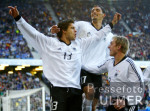Fussball - EM-Qualifikation: Deutschland - Island, Jubel n. 1:0