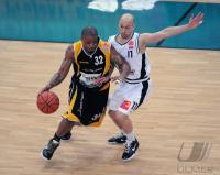 1. Basketball Bundesliga  08/09  Walter Tigers -  Skyliners Frankfurt
