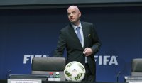 Fussball International Pressekonferenz FIFA Praesident Gianni Infantino (Schweiz)