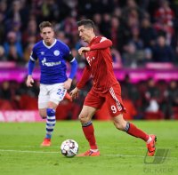 Fussball 1. Bundesliga Saison 18/19: FC Bayern Muenchen - FC Schalke 04