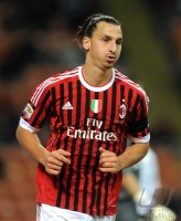 FUSSBALL SERIE A:  Zlatan Ibrahimovic (AC Mailand)