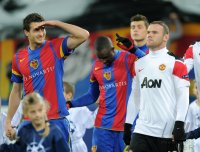 Fussball CHL  Saison 2011/2012:  FC Basel - Manchester United