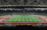 Fussball Olympiastadion in Kiew