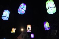 Laternenumzug Sankt Martinsumzug in Hirrlingen (Kreis Tuebingen)