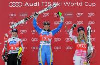 SKI Weltcup  Damen  ST.Moritz;  Siegerin Anja PAERSON (SWE)