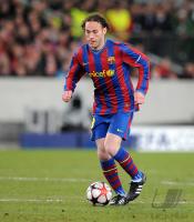 FUSSBALL  International CHL 09/10 : Gabriel Milito (Barca)