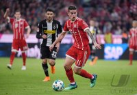 Fussball  1.Bundesliga   Saison 17/18: FC Bayern Muenchen - Borussia Moenchengladbach