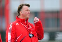 Fussball 1. Bundesliga : Trainer Louis van Gaal (FCB)