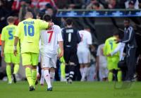 Fussball Champions League 08/09  Bayern Muenchen  - Olympique Lyon