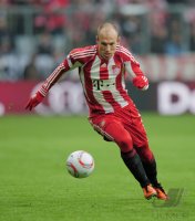 Fussball 1. Bundesliga  Saison 2010/2011: Arjen Robben (FC Bayern Muenchen)