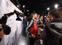 Offizielle Uebergabe der Gigaset ME Smartphones an den FC Bayern Muenchen