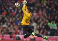 Fussball 1. Bundesliga Saison 14/15: Torwart Roman Buerki (SC Freiburg)