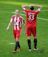 Fussball 1. Bundesliga : FC Bayern Muenchen - Borussia Moenchengladbach