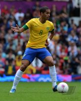 FUSSBALL Olympia 2012 Maenner: Brasilien - Weissrussland