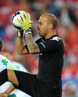 Fussball International EM 2012-Qualifikation:  Nikolay Mihailov (Bulgarien)