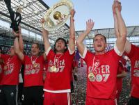 Fussball, 20.05.2007, RB Salzburg-SK Rapid Wien mit anschliessender Meisterfeier