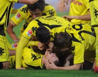 Fussball 1. Bundesliga  Saison 2010/2011:  SC Freiburg - Borussia Dortmund