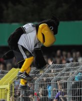 Fussball International  U 20 Laenderspiel:  DFB Maskottchen Paule