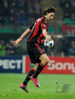 Fussball Champions League  Saison 2010/2011: Zlatan Ibrahimovic (AC Mailand)