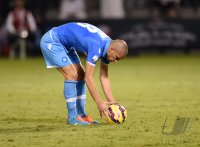 Fussball Supercoppa Italia Finale 2014 in Doha: Goekhan Inler (SSC Neapel)