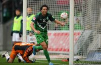 Fussball: 1. Bundesliga Saison 2010/2011: Moenchengladbach - Bremen