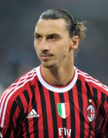 Fussball CHL  Saison 2011/2012:  Zlatan Ibrahimovic (AC Mailand)