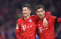 Fussball 1. Bundesliga Saison 19/20: FC Bayern Muenchen -  FC Schalke 04