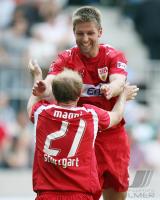 Fussball, 1. Bundesliga: Moenchengladbach - Stuttgart