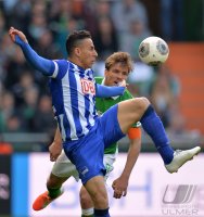 Fussball, 1. Bundesliga  Saison 2013/2014: SV Werder Bremen - Hertha BSC Berlin