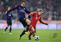FUSSBALL INTERNATIONAL CHL ACHTELFINALE 12/13: FC Bayern Muenchen - FC Arsenal London