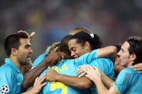 Fussball Champions League : VfB Stuttgart - FC Barcelona