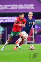 FUSSBALL WM 2022 Halbfinale Frankreich - Marokko
