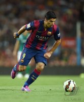 FUSSBALL International 2014/2015: Luis Suarez (Barca)