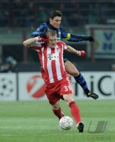Fussball CHL  Saison 2010/2011:  Inter Mailand - FC Bayern Muenchen