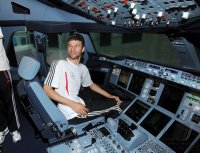 Fussball: DFB-Team beim Flight Training, 31.05.2011