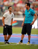 FUSSBALL SERIE A: Diego, Julio Cesar  (v. li., Juventus Turin)