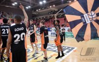 Basketball 1. Bundesliga 2013/2014: Walter Tigers Tuebingen - ratiopharm Ulm