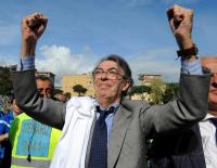 FUSSBALL SERIE A:  Praesident Massimo Moratti (Inter)