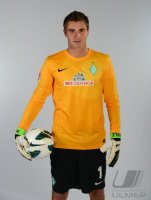 Fussball 1. Bundesliga, Saison 2012/2013, Werder Bremen: Sebastian Mielitz im exklusiven Pressefoto ULMER Fotoshooting