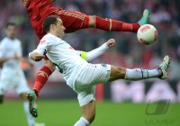 Fussball 1. Bundesliga, Saison 2012/2013:  FC Bayern Muenchen - Hannover 96