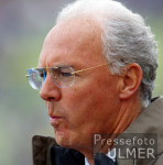 Fussball 1. Bundesliga: Bayern, Beckenbauer Portrait